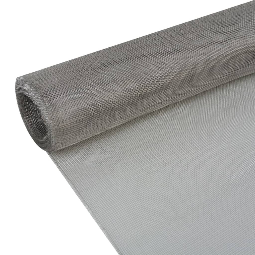 vidaXL drátěné pletivo 100x1000 cm z nerezové oceli 202 Obrázek produktu 