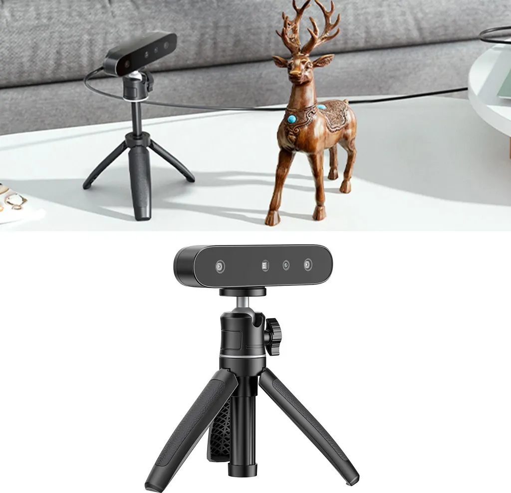 Scanner 3D de Bureau pour Modélisation CAO et Objets Noirs sans Reflet - 12