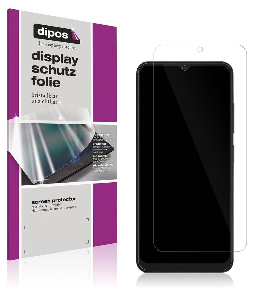 4x Schutzfolie für ZTE Blade A35e klar Displayschutzfolie Produktbild 