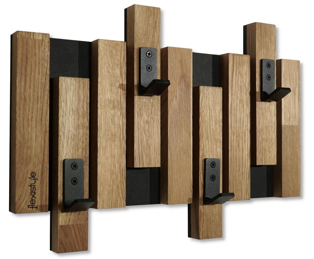 FLEXISTYLE Kledinghaken, wandmontage, wandgarderobe, Productafbeelding 