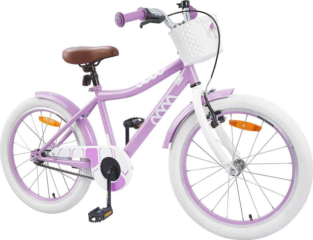 vidaXL Kinderfahrrad 20 Zoll für 6-11 Jahre alt Lila