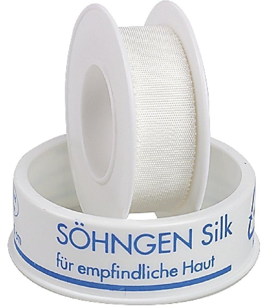 Pansement adhésif Söhngen-Silk 5mx1,25cm Image du produit 