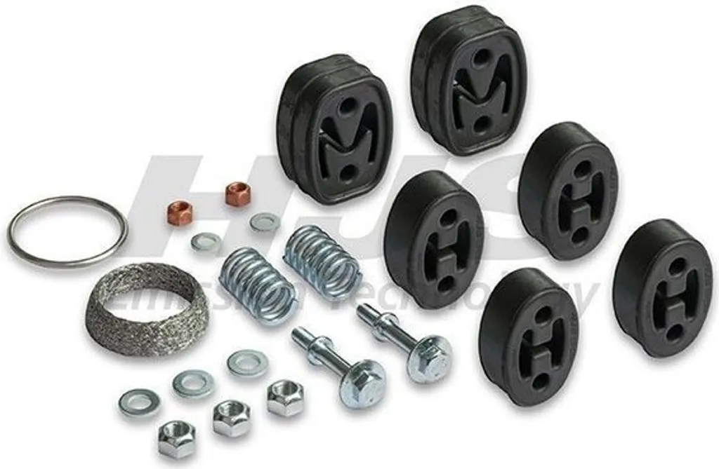 Kit de montage pour réparer l'échappement HJS 82 43 8025 sans soudure
