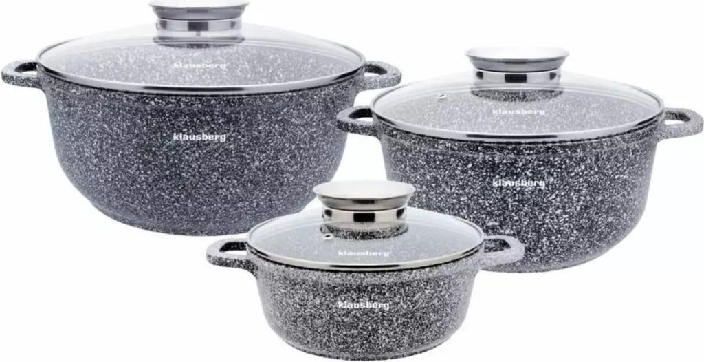 Klausberg Marmoriertes Topfset Kb-7533 Produktbild 