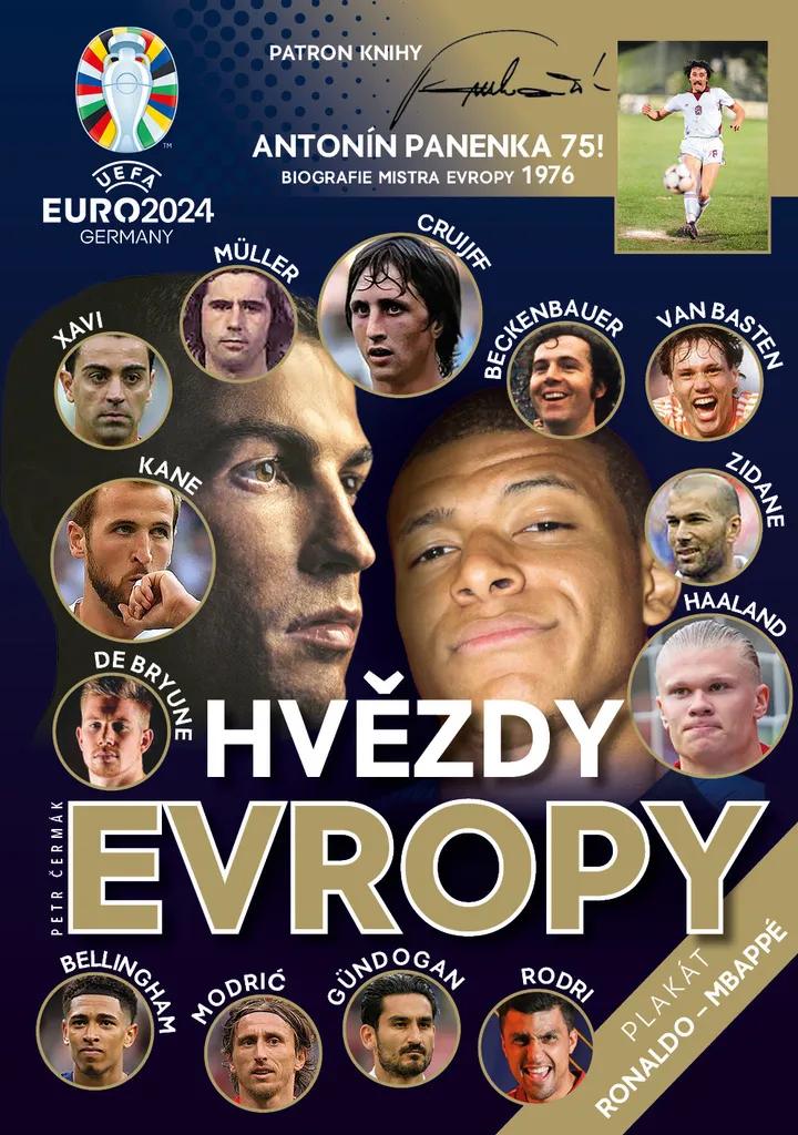 Livre Hvězdy Evropy de Petr Čermáček - Collection Sport et Étoiles d'Europe