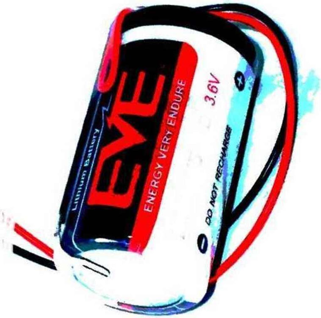 EVE ER14250 LS14250 1/2 AA Lithium-Thionylchlorid 3,6 V mit Kabel