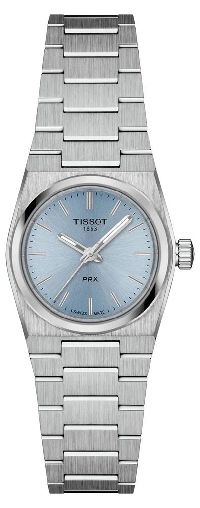 Damenuhr Tissot PRX 25mm T137.010.11.351.00, Silberblau Produktbild 