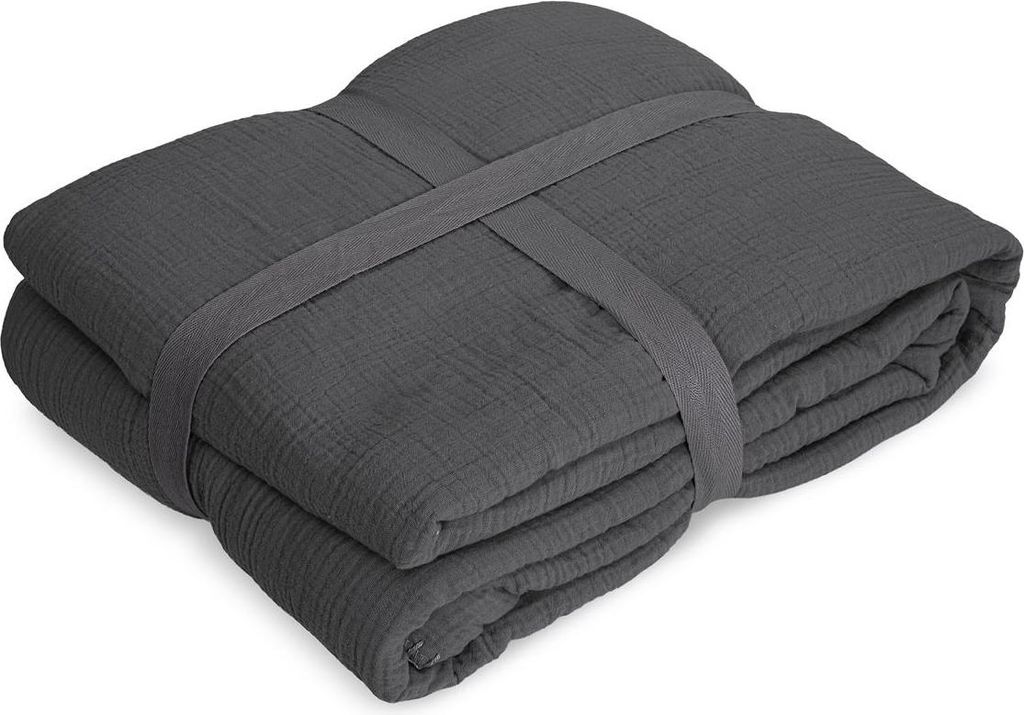 Musselin Decke ca. 130x180 cm | Kuscheldecke aus Baumwolle Produktbild 
