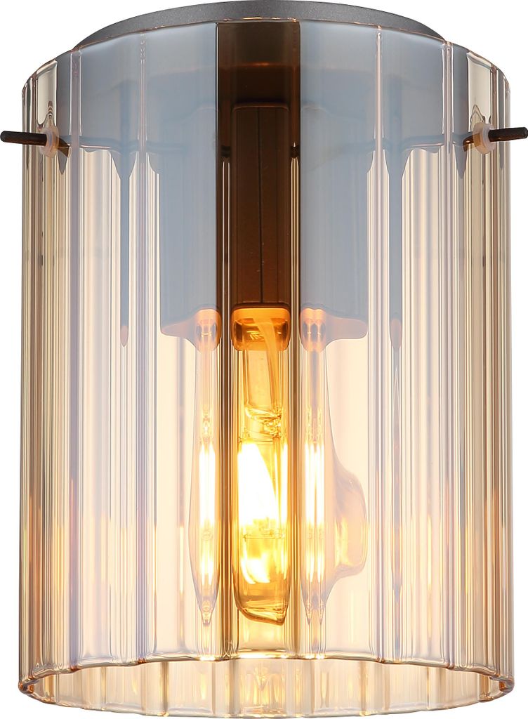 Globo Lighting|Deckenleuchte Metall grau dunkel, 1x E27