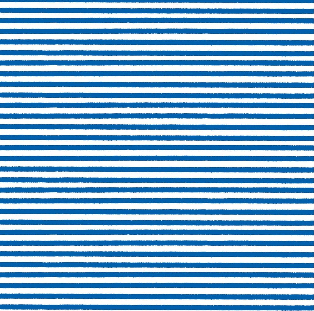 MANK Airlaid Serviette Heiko in Blau, 40 x 40 cm, 50 Stück - Streifen Linien Striche