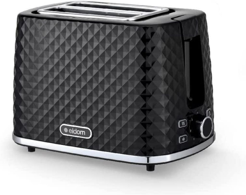 Toaster Retro Schwarz - Vintage Toaster Produktbild 