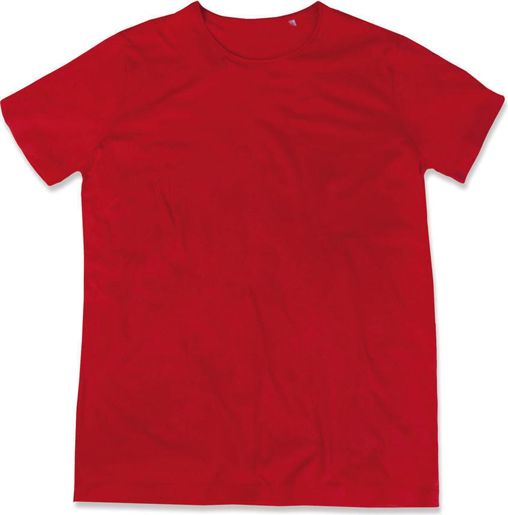 Stedman ST9100 | Herren Finest Baumwolle-T / Single-Jersey / Waschbar bei 40 °C - Farbe: Crimson Red - Größe: M