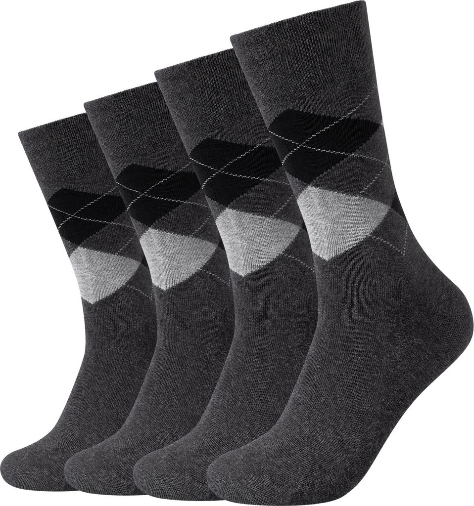 Camano Socken ca-soft im 4er Pack anthracite 39-42