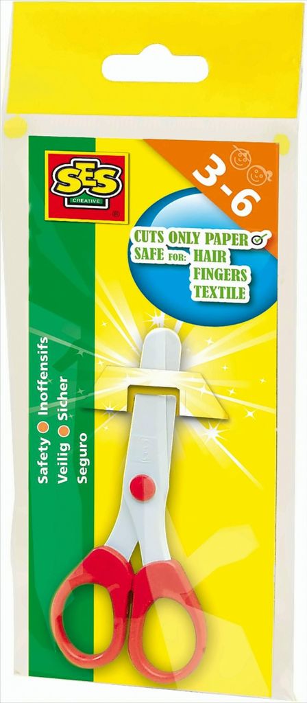 SES Creative SES Safety Scissors, Detské, rovný strih, Obrázok produktu 