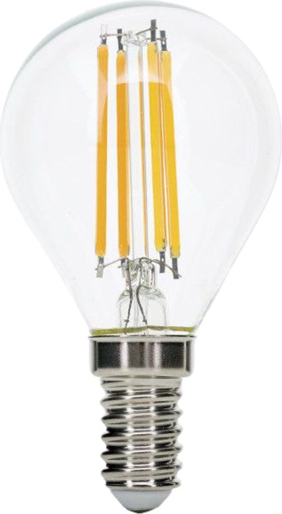A clear, isolated shot of an LED light bulb.