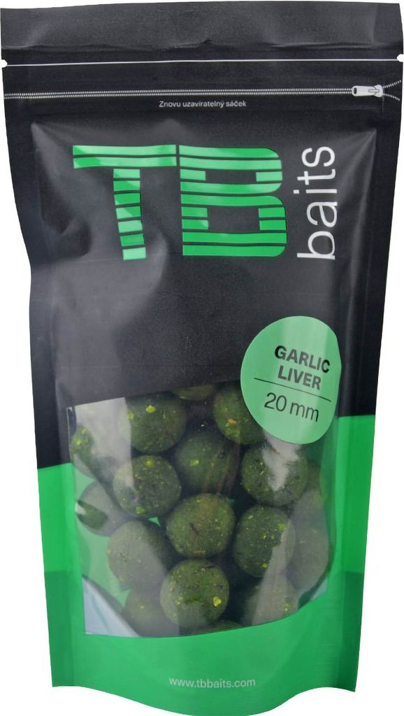 TB Baits Tomas Blazek Boilie 250g 16mm Garlic Liver - kulki Zdjęcie produktu 