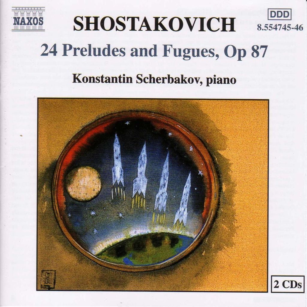 Dmitry Shostakovich - 24 Präludes und Fugen -CD