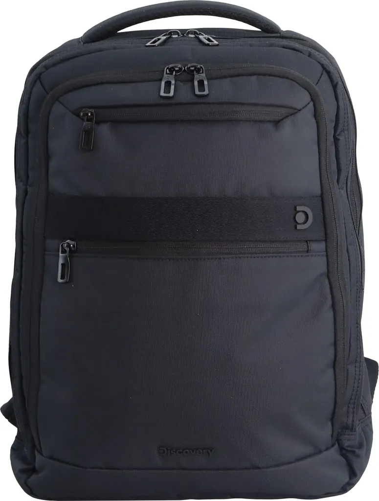 Sac à dos Discovery Downtown D0094206 noir urbain robuste pour ordinateur