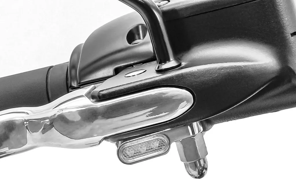 Indicatori LED Sottomanubrio Chopper XS Cromo - Design Custom Elite