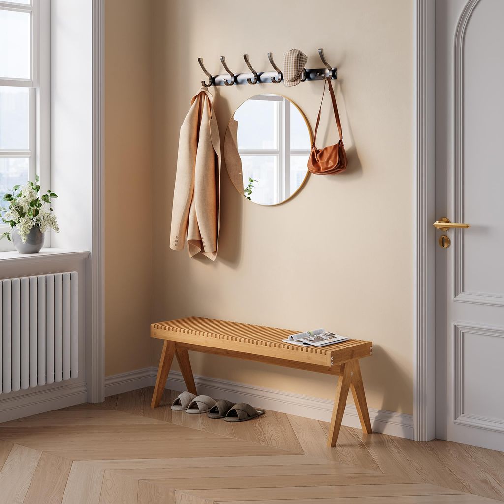 Lavica „Lasdarvoo“ 120 x 35 x 45 cm Lavica na topánky z Obrázok produktu 