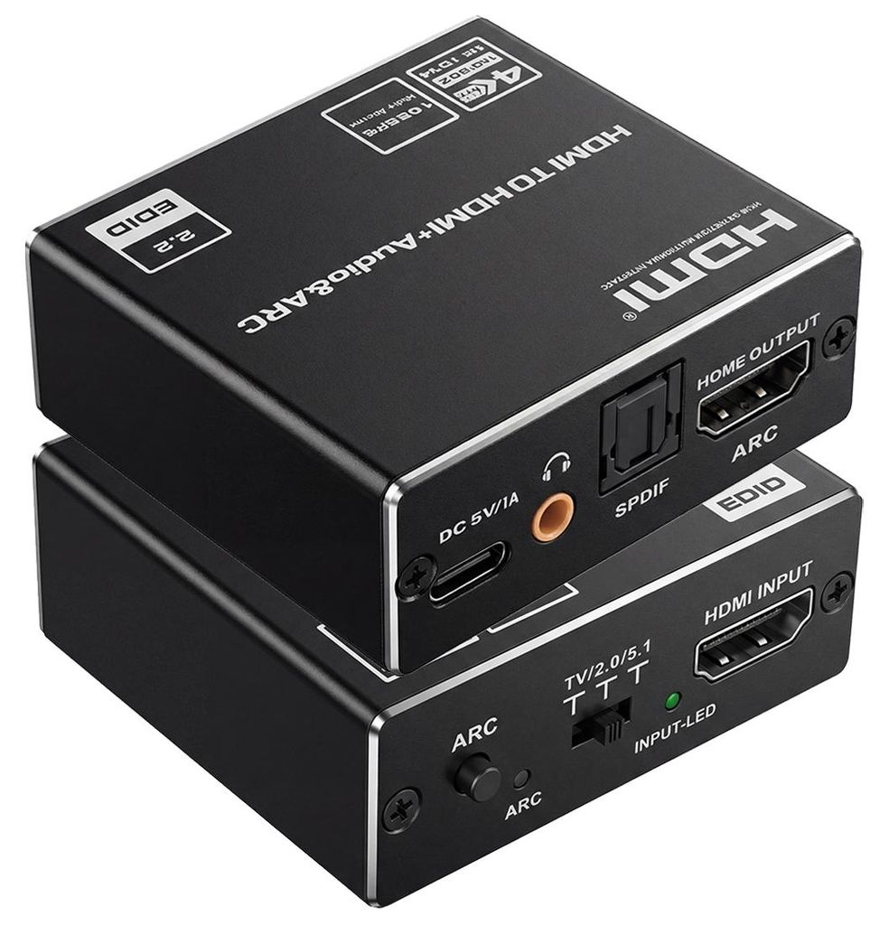 Extractor HDMI-HDMI + Audio SPDIF ARC SPH-AE06 Zdjęcie produktu 