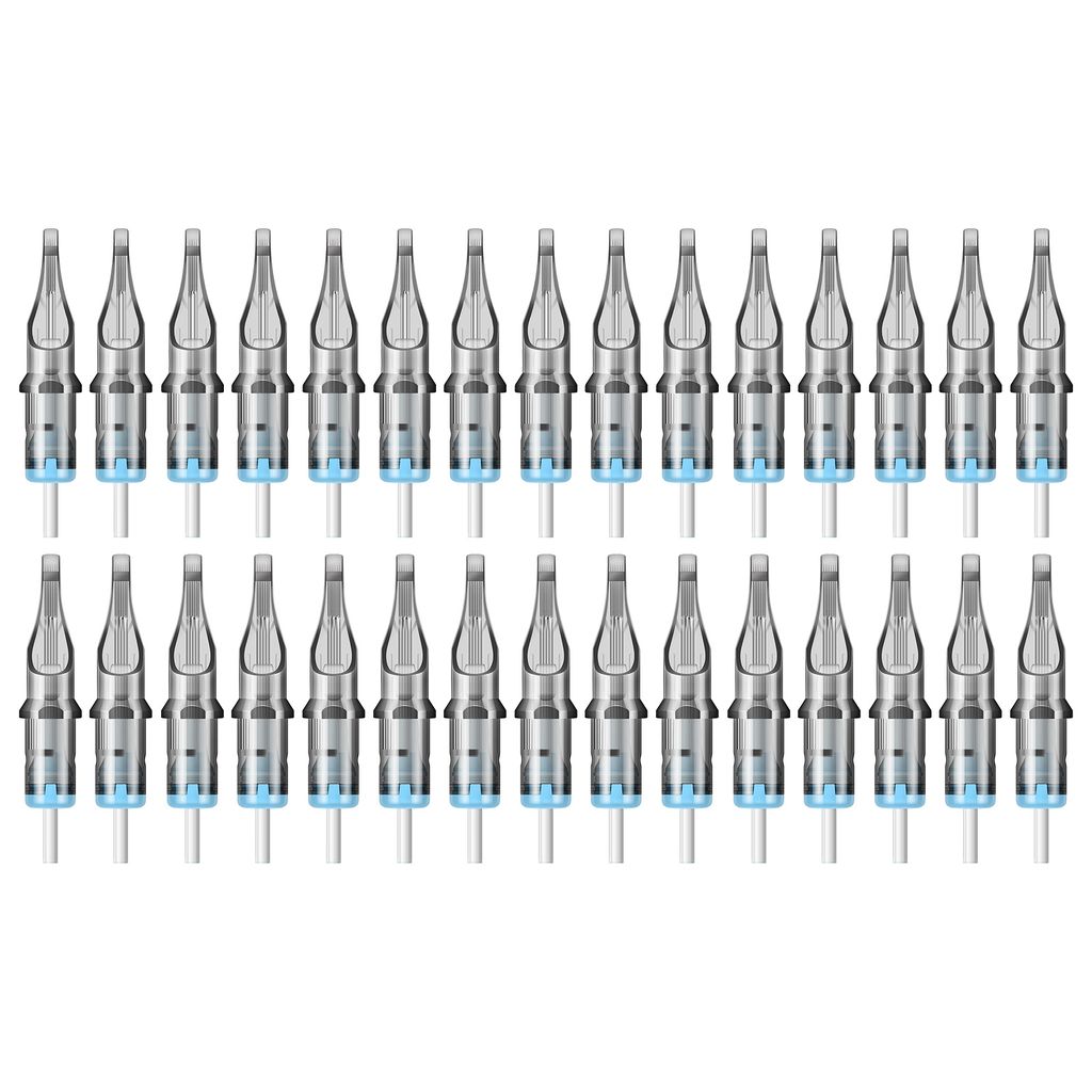 Mummy Tattoo-Nadeln Rundschattierer - 20 Stück Steril & Einweg