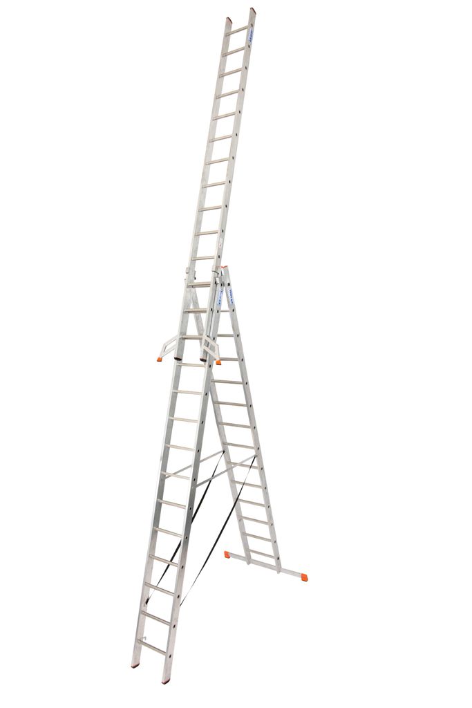 A multi-purpose ladder is shown against a white background.