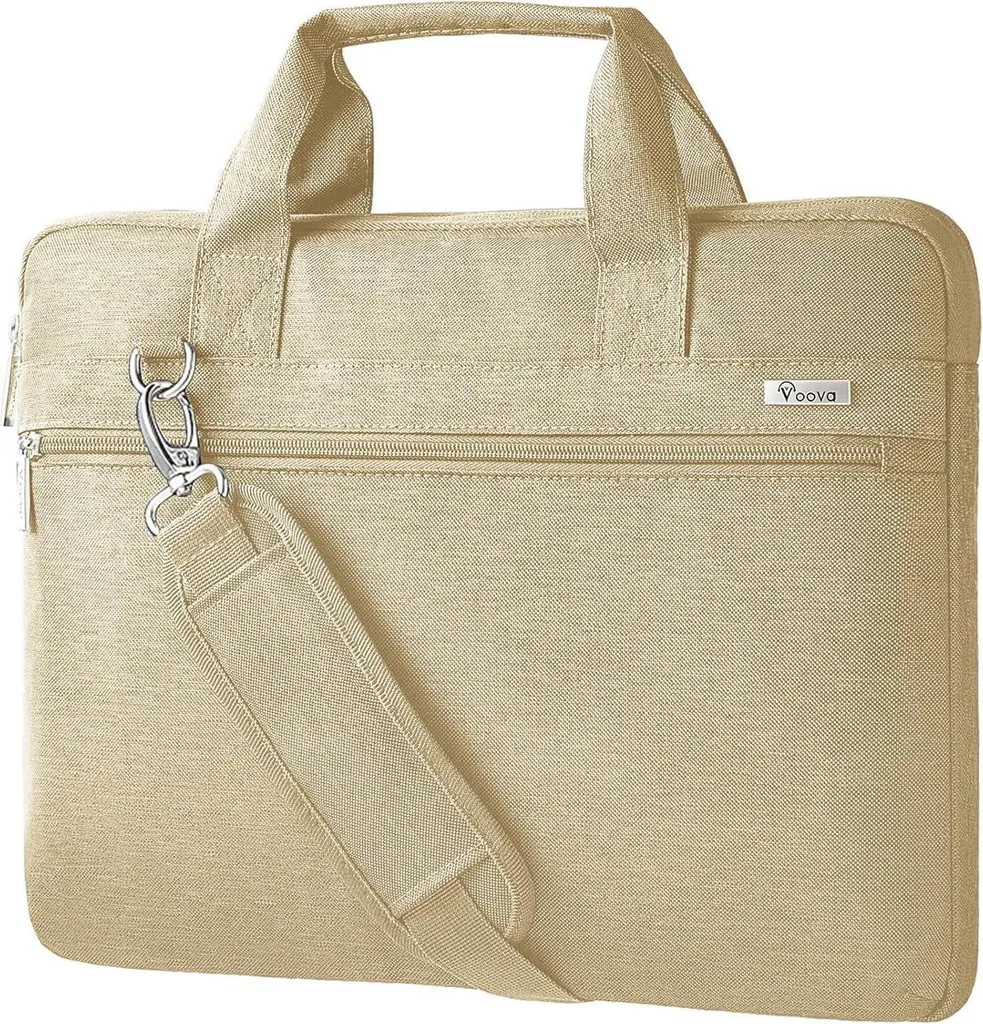 Migliore Borsa Laptop 17.3 Pollici Voova Antiurto Beige Apricot