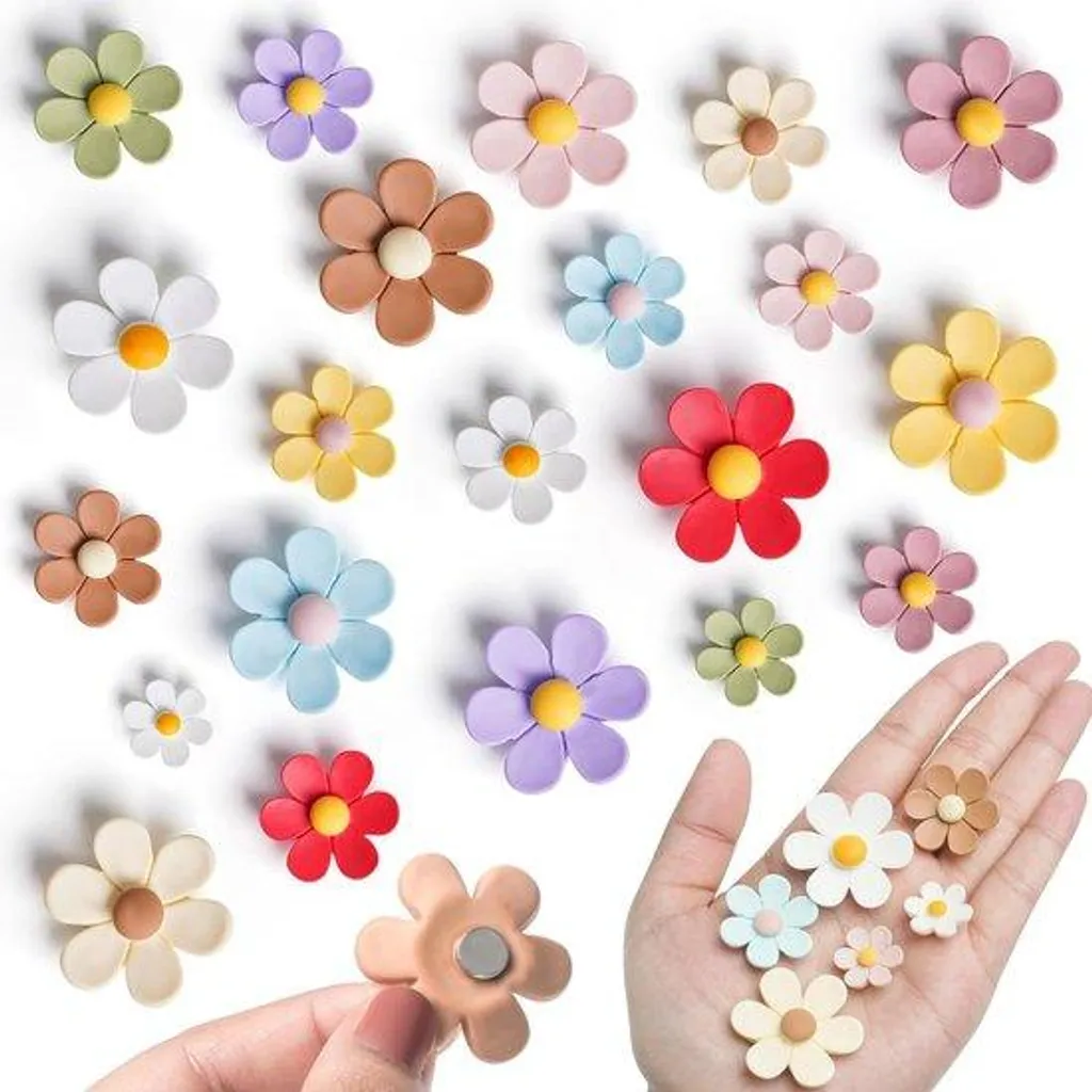 Aimants de Frigo Ronds en Lot de 30 Pièces - Accessoires de Fixation Noirs