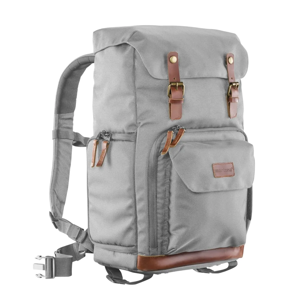 Sac à dos photo Mantona Luis : protégez votre reflex et PC de la pluie