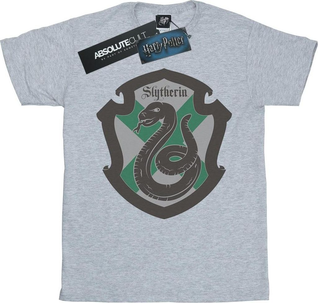 Harry Potter - "Slytherin" T-Shirt für Herren BI29546 (3XL) (Grau)