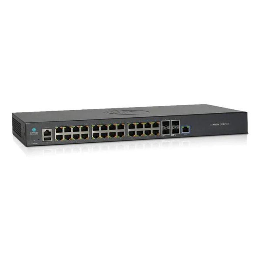 Cambium Networks cnMatrix EX2028 - Managed - L2/L3 - Gigabit Ethernet (10/100/1000) - Vollduplex - Rack-Einbau - 1U