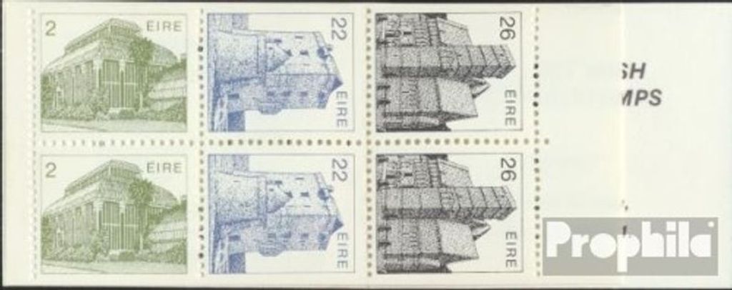 Briefmarken Irland 1985 Mi MH8 (kompl.Ausg.) postfrisch Architektur