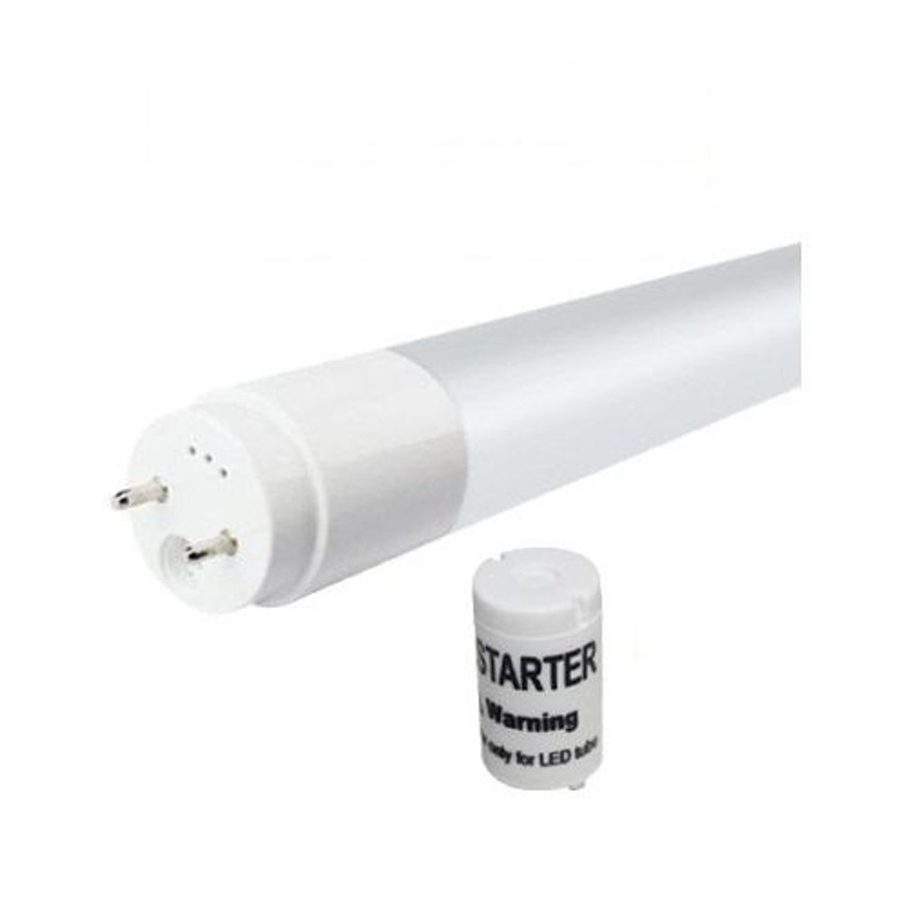 90 cm LED-Röhre T8 / G13, 14 Watt, 1890 Lumen, 300° Ausstrahlung, Lichtfarbe Tageslichtweiß / Kaltweiß 6000K entspricht 24 Watt Leuchtstoffröhre