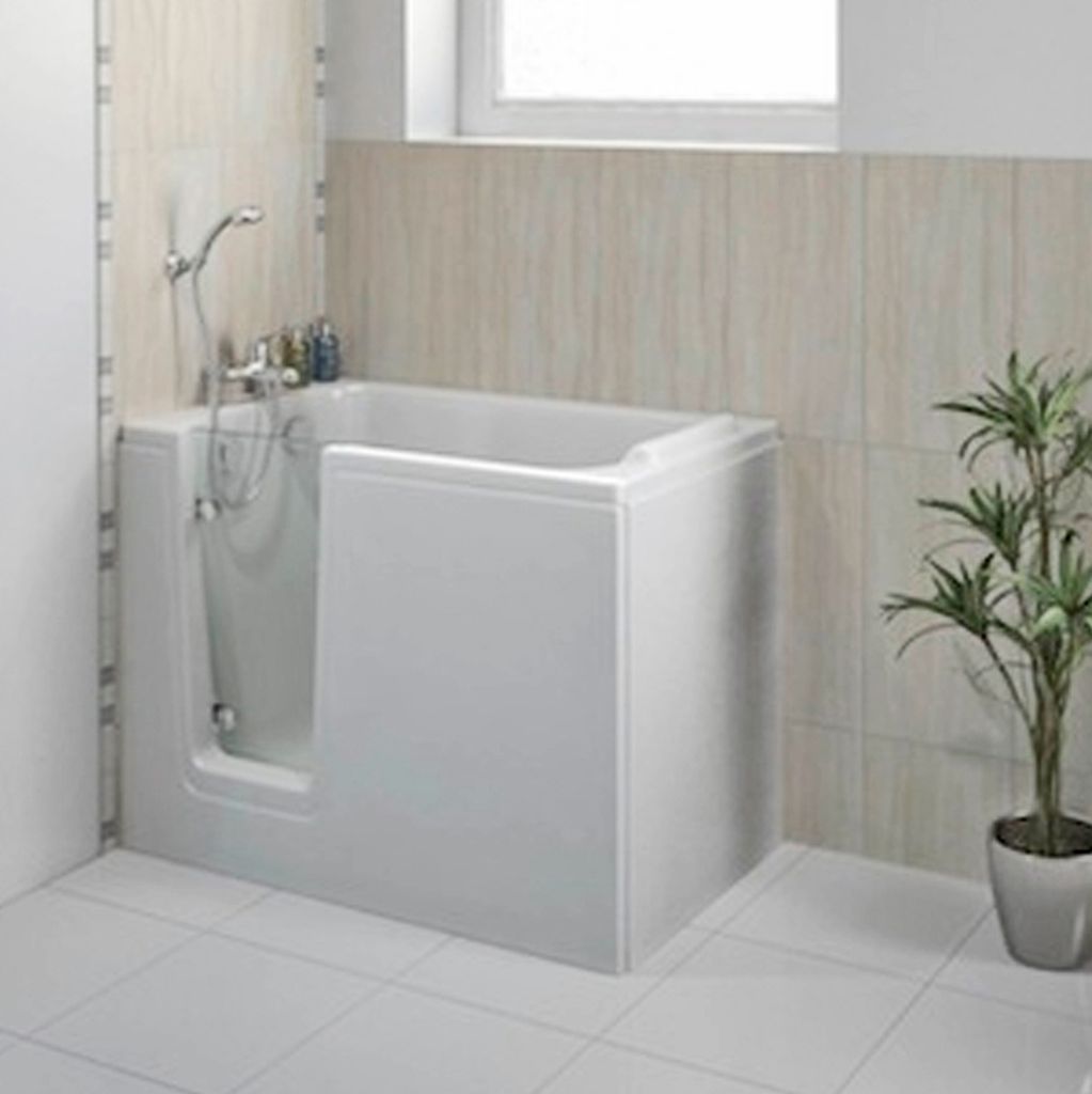 DEEP Sitzwanne mit Tür/Seniorenwanne 121x65cm  Ausführung Produktbild 