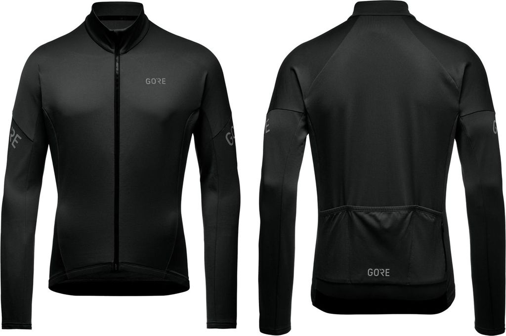 Gore C3 Thermo Trikot Herren lang schwarz größe 2XL Produktbild 