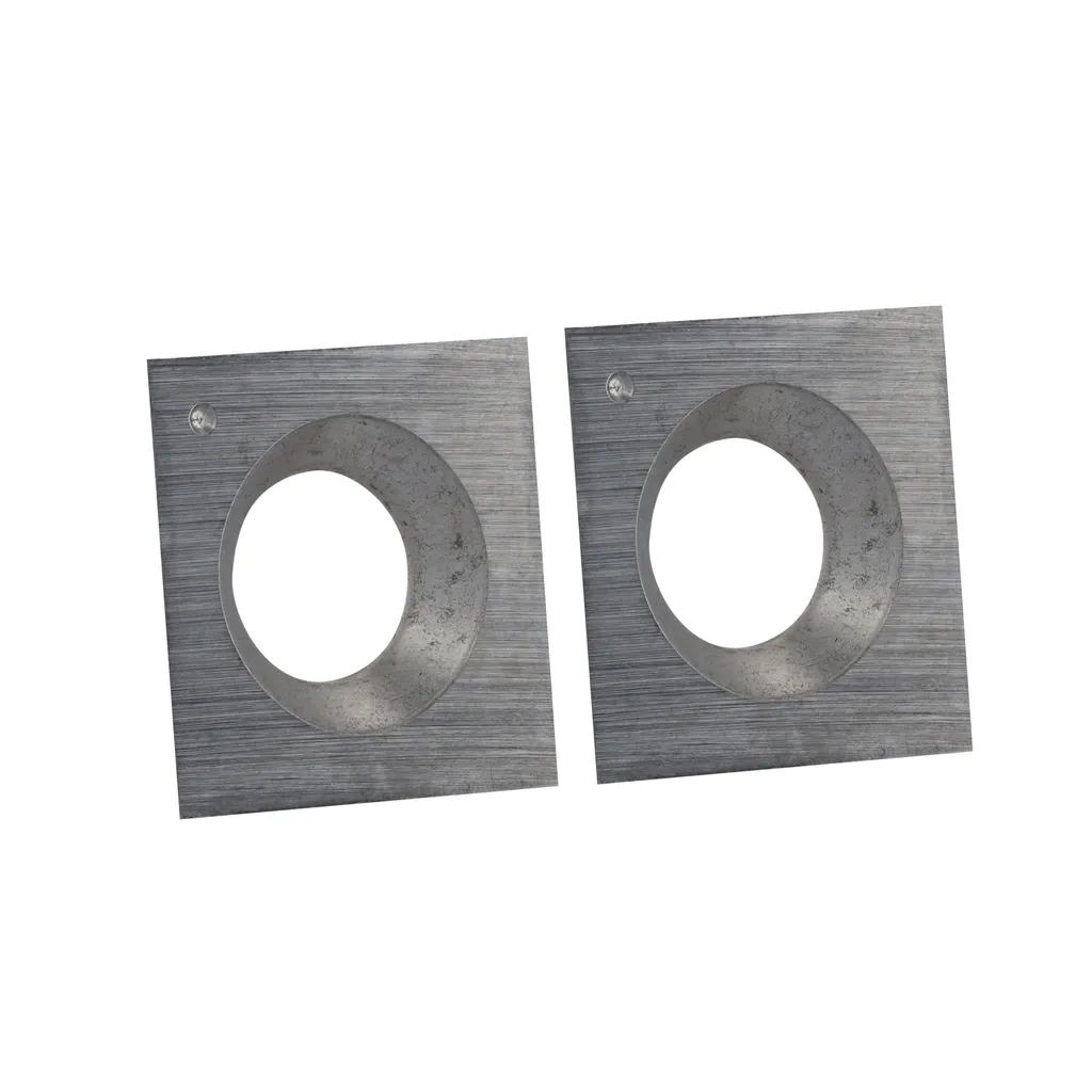 Lama Quadrata Reversibile 13,6x13,6x2 mm T08MF | 2 Pezzi per Legno