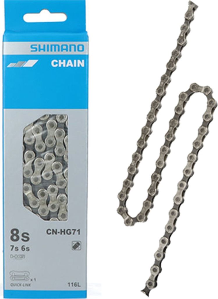 Řetěz Shimano HG71 116 článků 6-8 rychlostí s rychlospojkou Obrázek produktu 