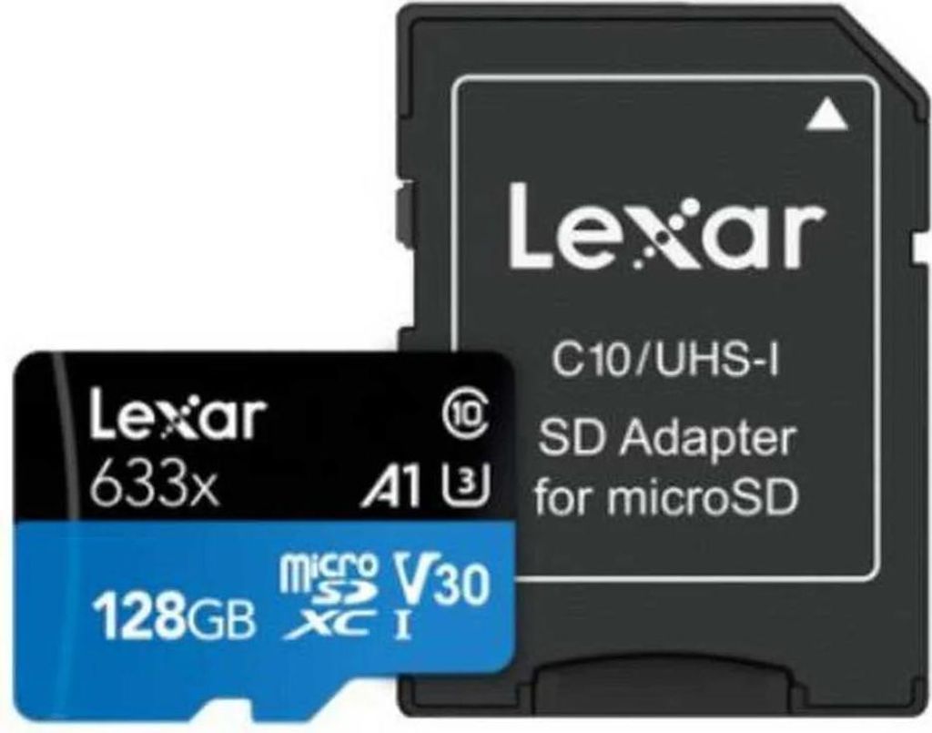 Lexar 633x USB-Flash-Laufwerk Blau Schwarz 128 GB