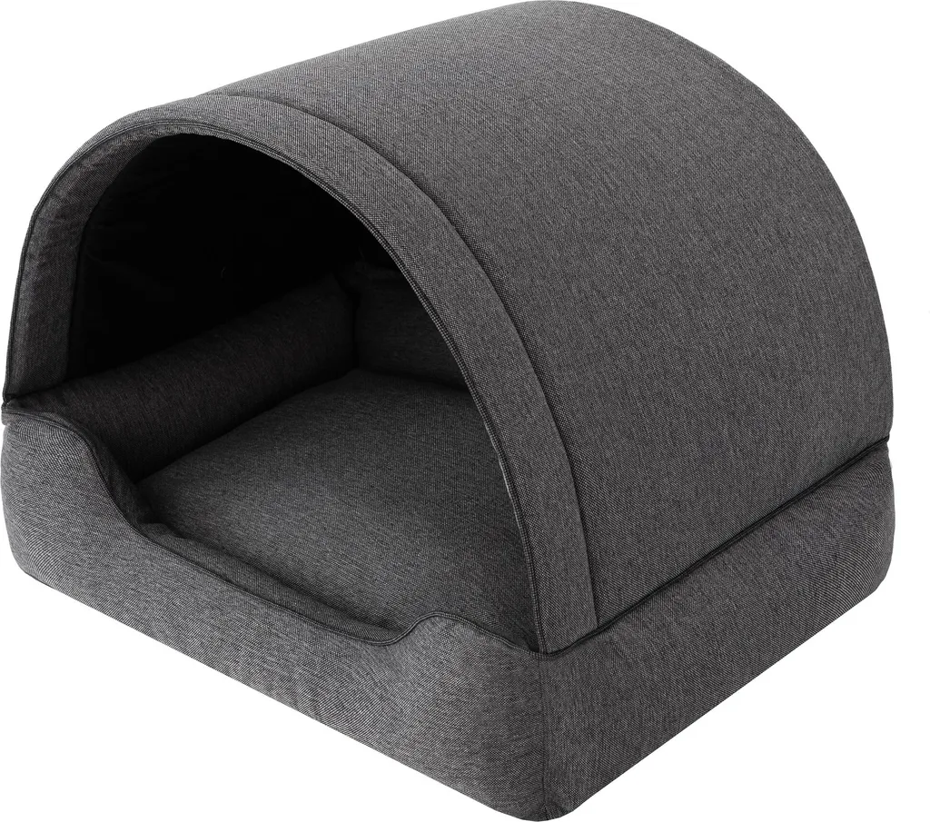 Divano per Cani Design Antracite 60x47 - Lettino Soft per Animali