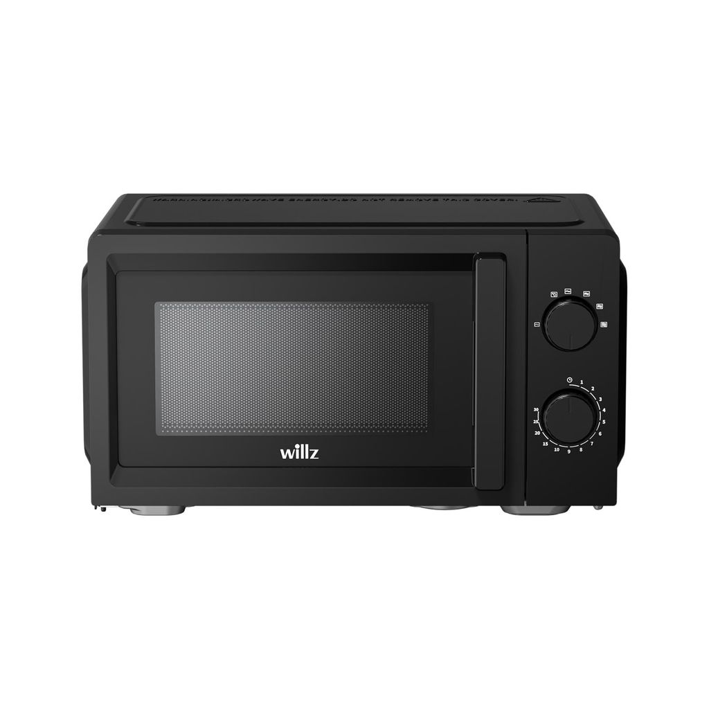 WILLZ Mikrowelle 20L 700W 6 Leistungsstufen Auftaufunktion Produktbild 