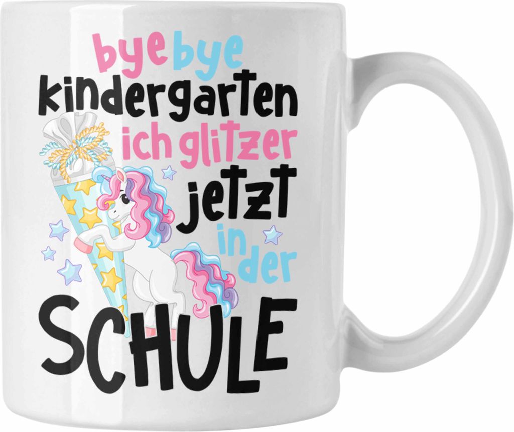 Trendation - Bye Bye Kindergarten Einschulung Mädchen Produktbild 