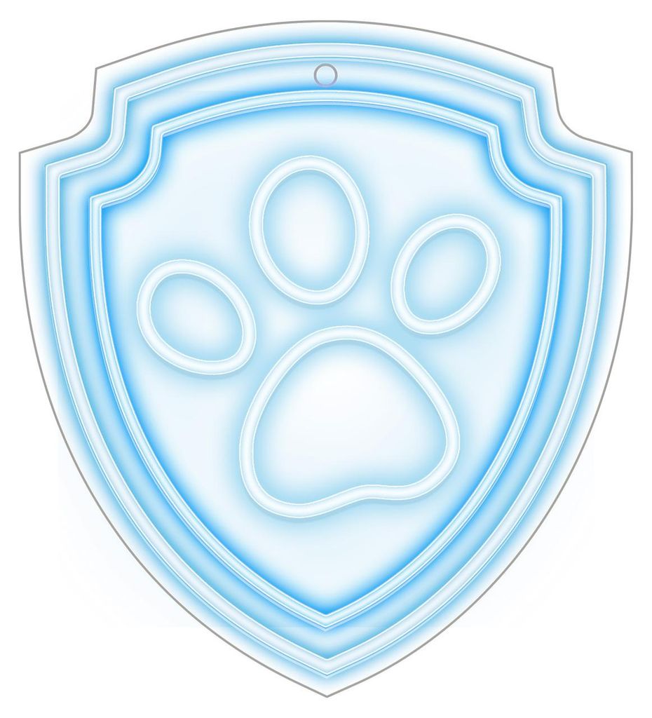 Forever Néon LED suspendu sur plexiglas Paw Patrol Image du produit 