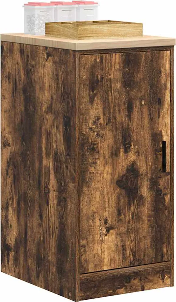 Mobile Garage Best Möbel Legno Pino e Rovere Affumicato CL3650774