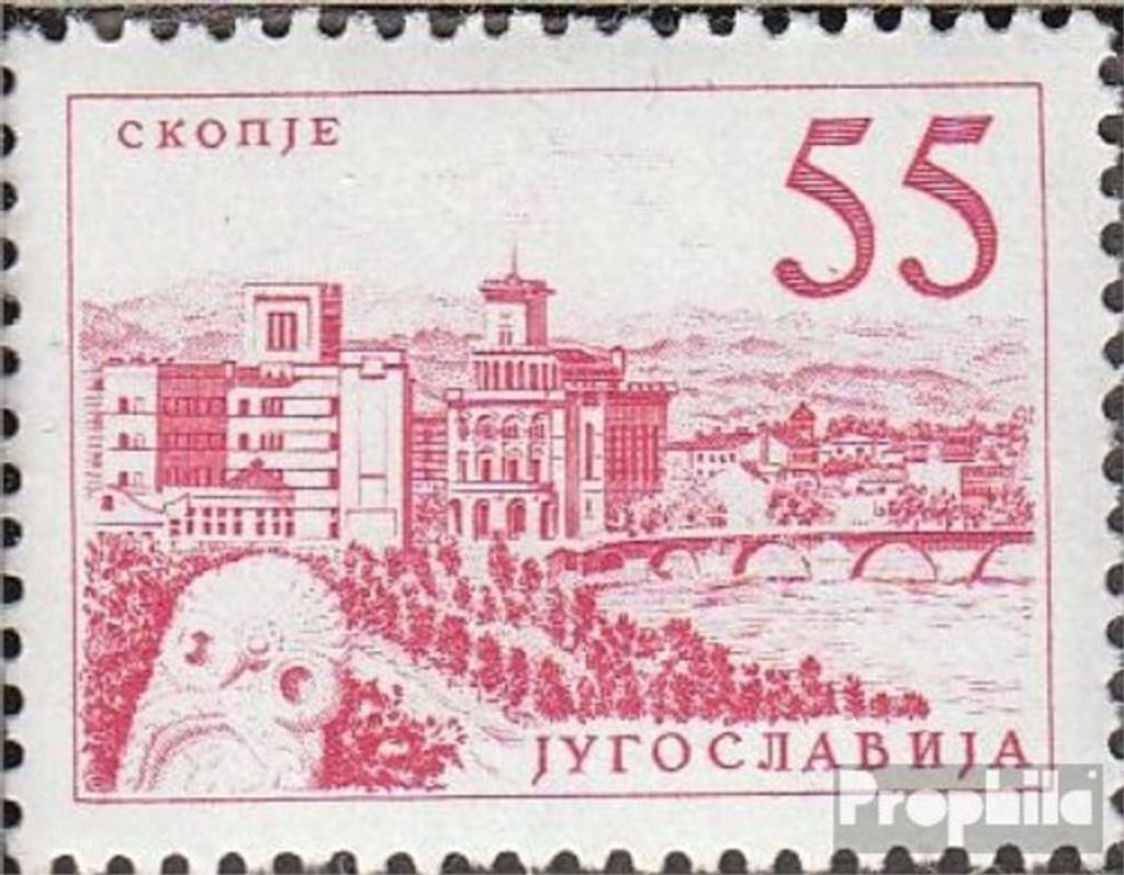 Briefmarken Jugoslawien 1959 Mi 896 mit Falz Freimarken