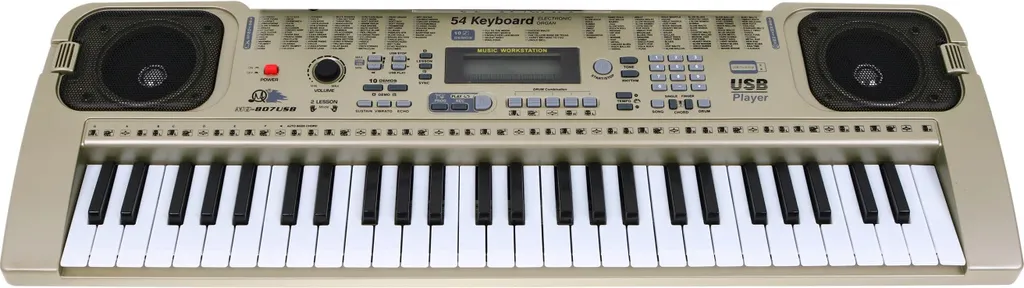 Initiez votre Enfant au Piano Facilement avec le Clavier MQ-807USB + Micro