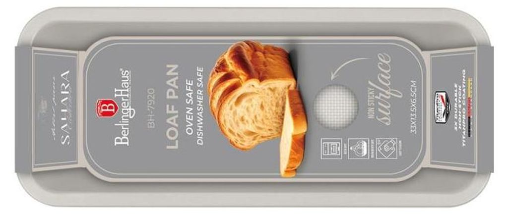 Stampo per pane Bishop con superficie in titanio Collezione Immagine del prodotto 