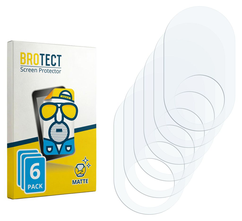 6x BROTECT Schutzfolie für Klamer Sous Vide Stick Displayschutz Displayschutzfolie Folie Matt Entspiegelungsfolie