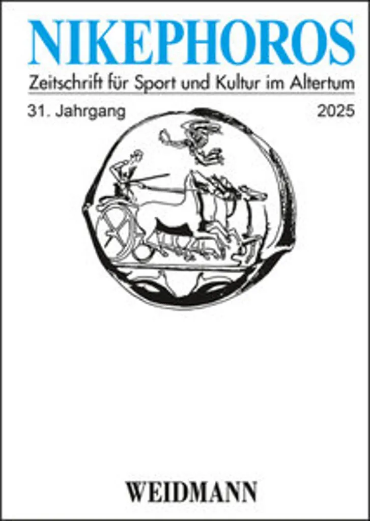 Nikephoros Zeitschrift für Sport und Kultur im Altertum - Revue Histoire