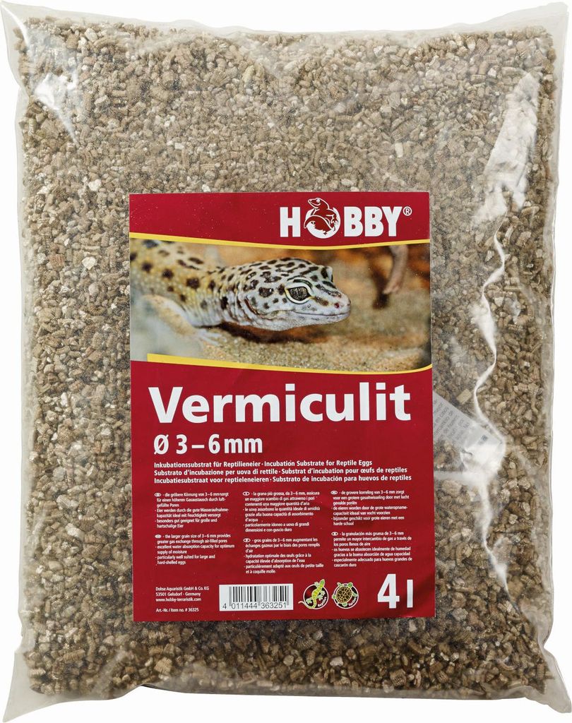 Hobby Vermiculit, Ø 3-6 mm, 4 Liter Produktbild 